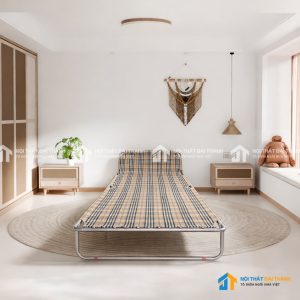 Giuong Xep Vai Khung Sat Co Lon &ndash; GX 01Rong 075M X Dai 1M9 300x300