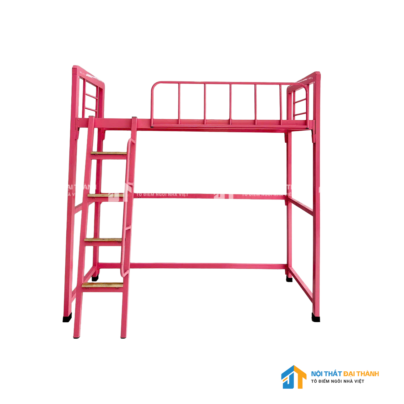 Giường sắt hộp 1 tầng trên cao cấp Đại Thành 1m2x2mx2m3 (2)