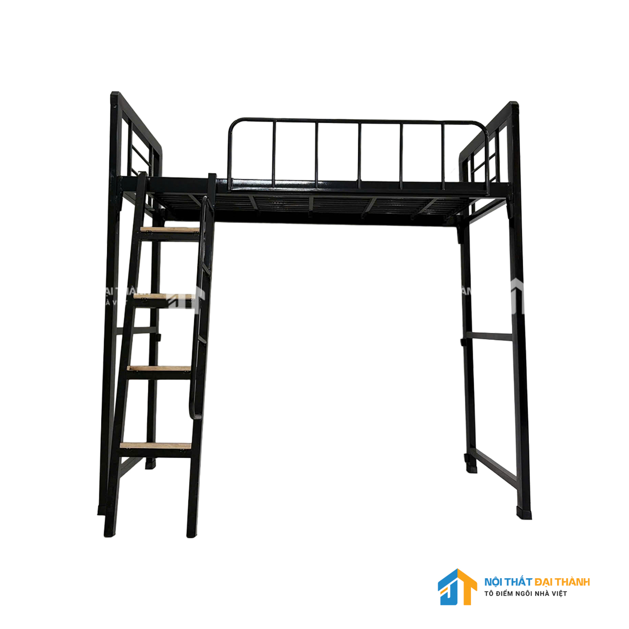 Giường sắt hộp 1 tầng trên cao cấp Đại Thành 1m2x2mx2m3 (4)